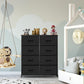 Dresser for Bedroom, Drawer Dresser Organizer Storage Drawers Fabric Storage Tower